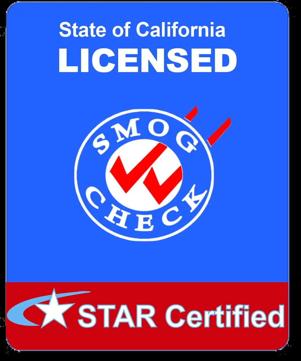 California Star Certified Smog Check